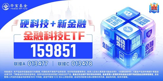 鸿蒙概念助力金融科技上行！金融科技ETF（159851）急剧放量冲高2%！科蓝软件封板，润和软件涨超16%