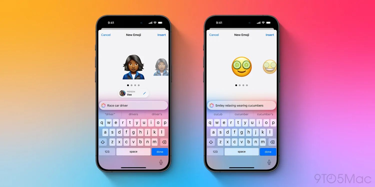 聊天时让你的表情更生动：初探苹果 iOS 18.2 AI Emoji 定制工具 Genmoji