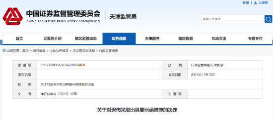 员工违规炒股、拼单卖私募，财达证券频“踩红线”遭罚