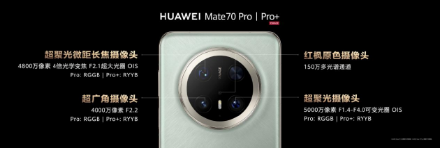 华为Mate 70系列重磅亮相：只有Mate，才能超越Mate！